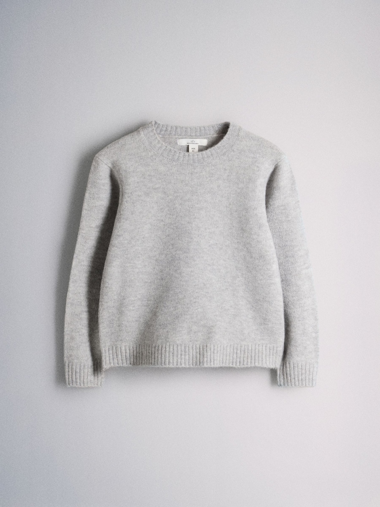 The Set 3 Pack Soft Knit Crew Jumpers Dark Navy - Image 2 of 6 The Set 3 Pack Soft Knit Crew Jumpers Dark Navy - Image 2 of 6