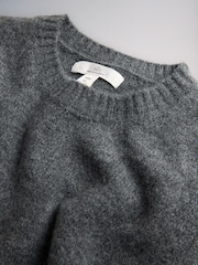 The Set 3 Pack Soft Knit Crew Jumpers Dark Navy - Image 5 of 6