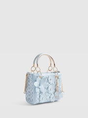 River Island 3D Floral Detail Mini Tote Bag - Bild 1 von 6