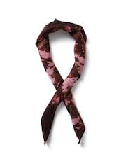 Aela Pink Printed Scarf - Image 1 of 3