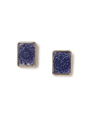 Flower Resin Stud Earrings - Image 2 of 3