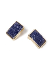 Flower Resin Stud Earrings - Image 3 of 3