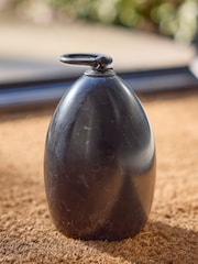 Dibor Black Marble Doorstop - Image 1 of 4