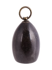 Dibor Black Marble Doorstop - Image 2 of 4