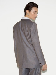 Grau - Jigsaw Woll-Knox Maßgeschneiderter Blazer - Bild 4 von 6