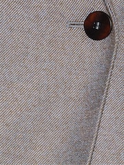Jigsaw Brown/Blue Wool Knox Tailored Blazer - Image 7 of 7