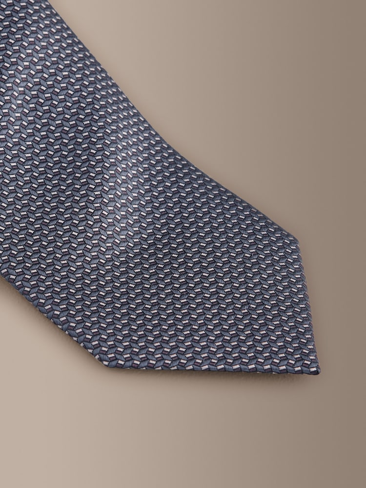 Rojo - Corbata de diseño en seda italiana Signature - Imagen 3 de 3