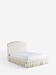 Cath Kidston Crest Cream and Green Skirted Bed Frame - Image 5 of 6