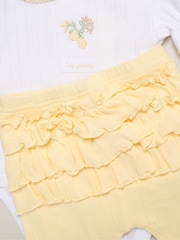 Žuto - Rock a bye baby boutique Set Baby Outfit 4 Pieces - Slika 4 od 6