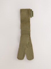 Olive Green Sparkle Tights - Image 1 of 3