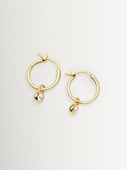 Missoma Gold Tone Tennis Earrings - Image 2 of 4