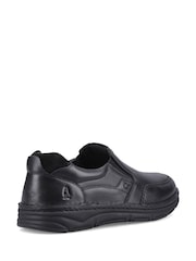 Hush Puppies Black Franco Slip on Shoes - Image 3 of 5