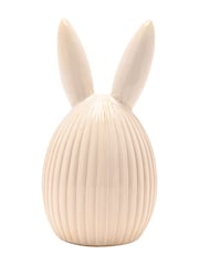 Widdop White Easter Egg With Bunny Ears Ornament 16cm - Image 3 of 4