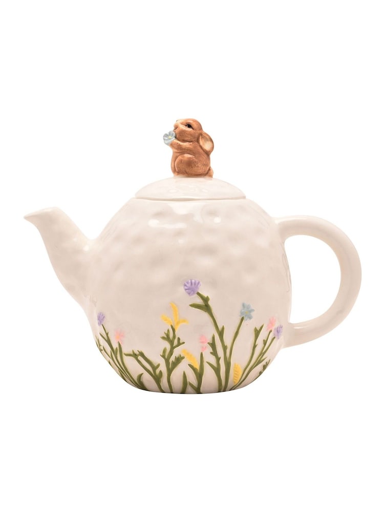 Widdop Cream Bunny Teapot - Image 2 of 5 Widdop Cream Bunny Teapot - Image 2 of 5