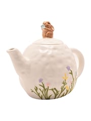 Widdop Cream Bunny Teapot - Image 3 of 5