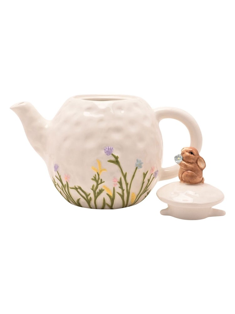 Widdop Cream Bunny Teapot - Image 5 of 5 Widdop Cream Bunny Teapot - Image 5 of 5