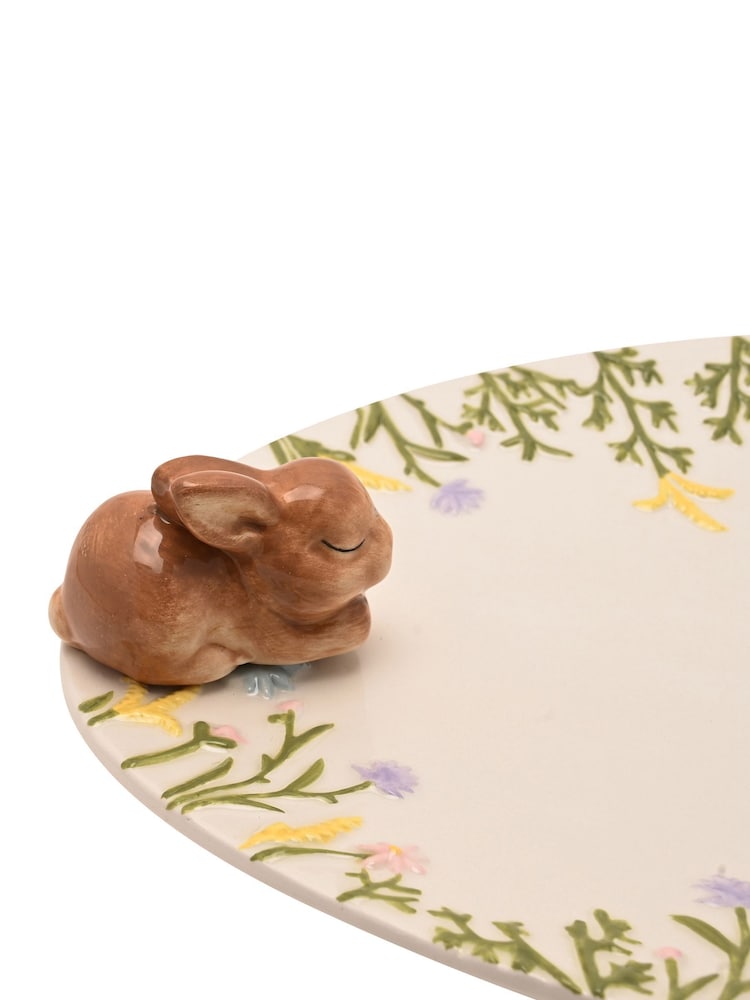 Widdop White Serving Plate - Image 4 of 4