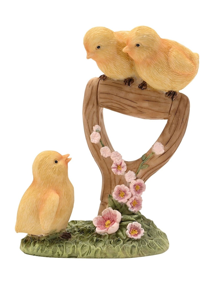Widdop Multicoloured Figurine Chicks & Shovel - Image 1 of 5