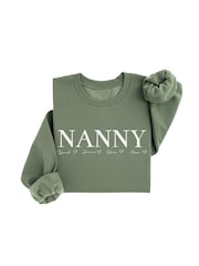 Loveabode Personalised  MUM  &  Kids  Name Sweatshirt - Image 3 of 4
