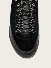 AllSaints Black Harri Od Low Trainers - Image 4 of 4