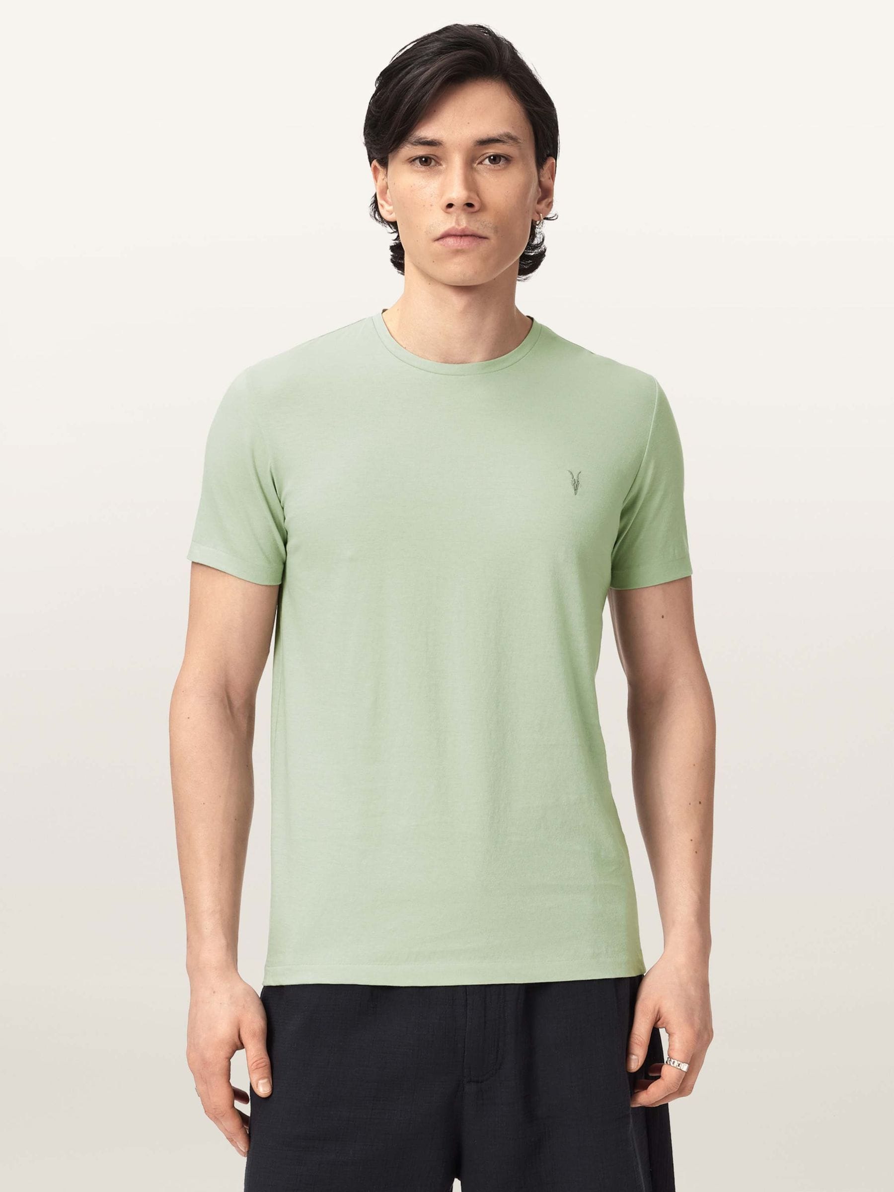 Next：日本 グレー - AllSaints Tonic 半袖 クルーネック Tシャツ 3枚