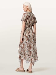 AllSaints Pink Lamaia Dress - Image 2 of 5