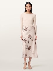 AllSaints White Hera Dress - Image 1 of 5