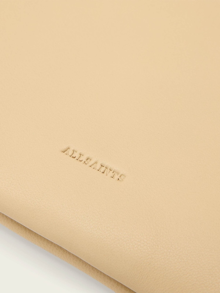 AllSaints Yellow Bettina Clutch - Image 3 of 3