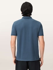 AllSaints Grey Reform Short Sleeve Polo Shirts 2 Pack - Image 4 of 5