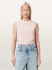 وردي - تانك بدون أكمام West من AllSaints - Image 1 of 7