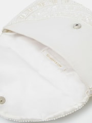 Accessorize Pearl Beaded Clutch Bag - Imaginea 2 din 2