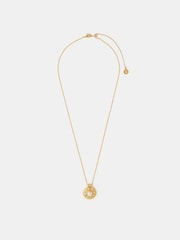 Accessorize 14ct ゴールドメッキ パール コイン ネックレス - 画像 2 / 2