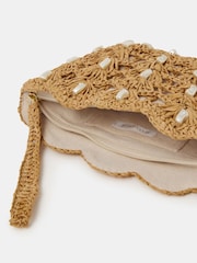 Accessorize Pearl Shell Wristlet Bag - Imaginea 2 din 2