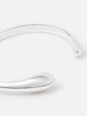 Accessorize Silver Tone Sterling Silver-Plated Open Cuff Bracelet - Image 1 of 2