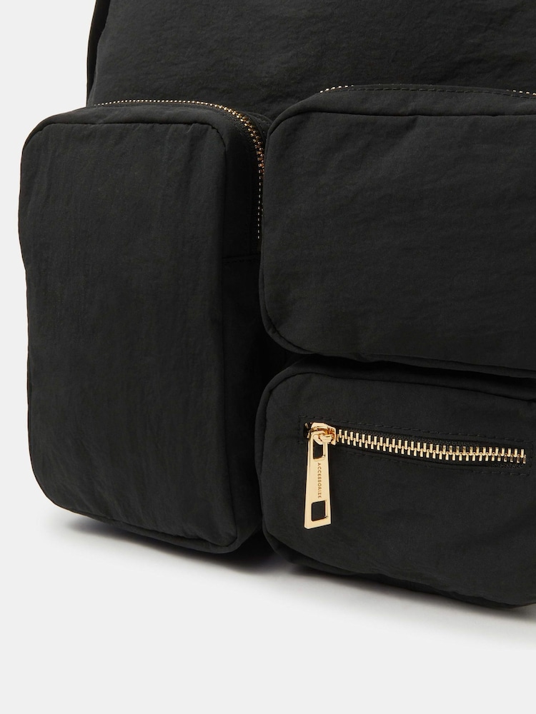 Accessorize Multi-Pocket Nylon Backpack - Image 2 of 3