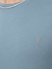 AllSaints Blue Brace Short Sleeve Crew Neck T-Shirt - Image 3 of 6