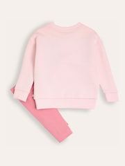 Brand Threads Pink Bluey Girls Jogger Daywear Set - Image 3 of 6