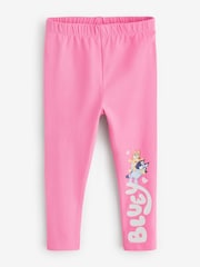 Brand Threads Pink Bluey Girls Jogger Daywear Set - Image 5 of 6