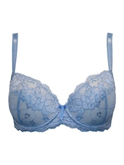Pour Moi Blue Amour Padded Balconette Bra - Image 1 of 2