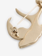 Rockett St George Gold Tone Sparkle Brooches 3 Pack - Image 5 of 7