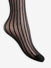 Rockett St George Black Stripe Tights - Image 6 of 7