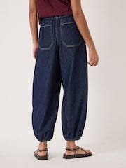 Hush Indigo Blue Billie Bubble Hem Jeans - Image 3 of 5