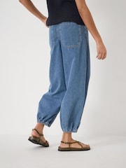 Hush Blue Billie Bubble Hem Jeans - Image 3 of 5