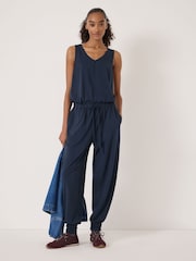 Hush Blue Alexa Harem Jumpsuit - Image 1 of 5