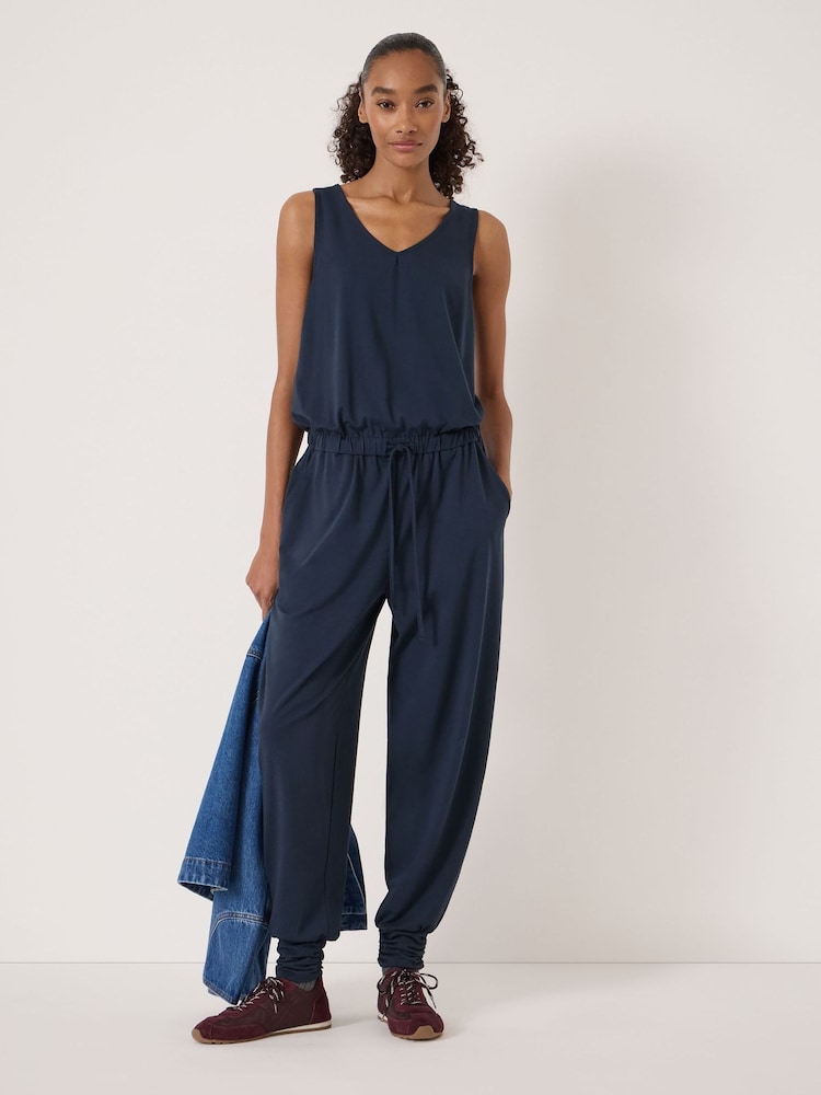 Hush Blue Alexa Harem Jumpsuit - Image 1 of 5
