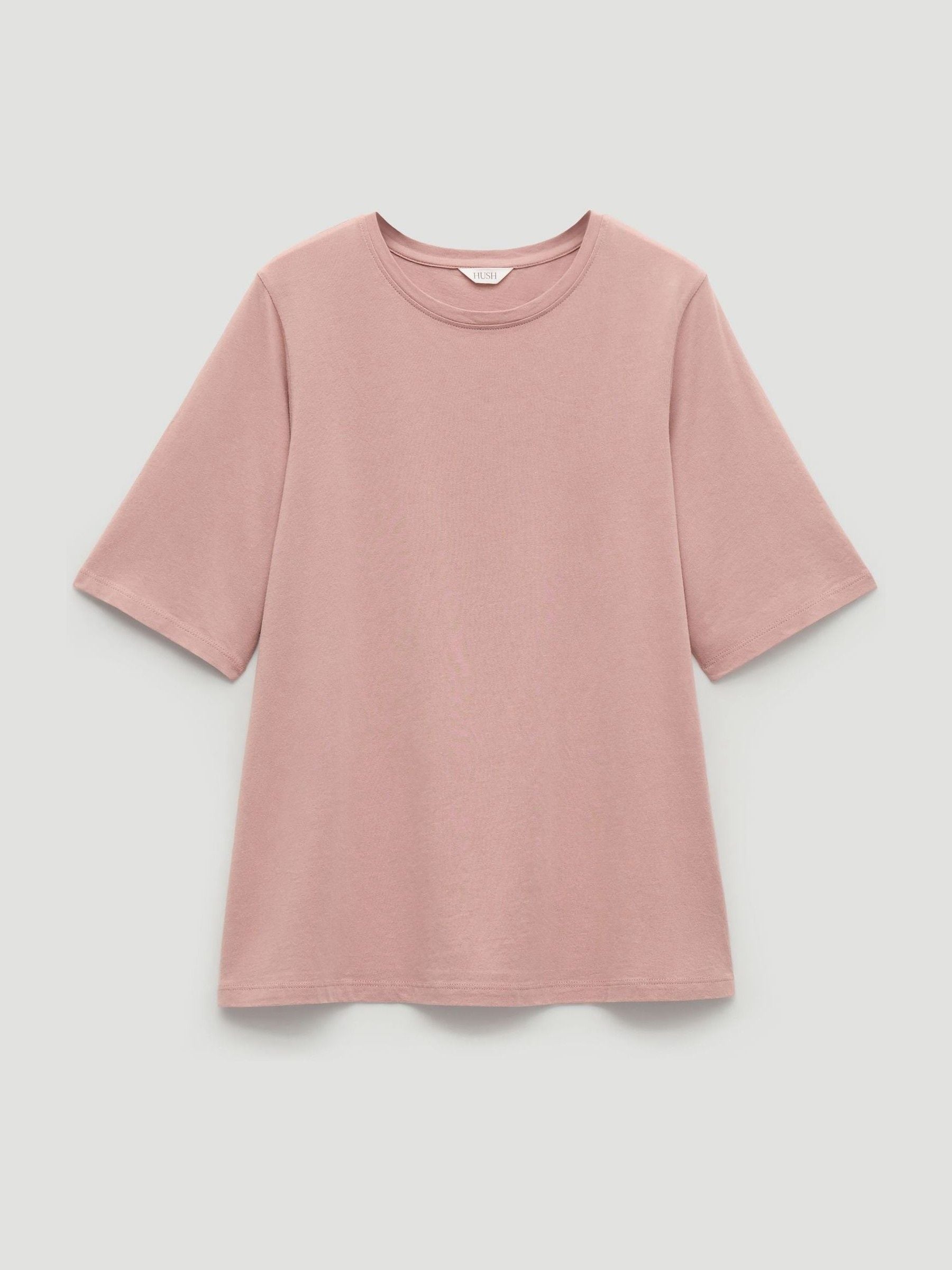 Buy Hush Pink Reece Drapey T-Shirt from Next USA