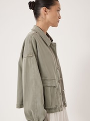 Зеленый - Hush Melinda Utility Collar Jacket - Изображение 3 6