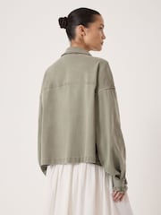 Зеленый - Hush Melinda Utility Collar Jacket - Изображение 5 6