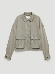 Зеленый - Hush Melinda Utility Collar Jacket - Изображение 6 6