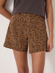 Braun - Hush Cordi Cotton Shorts - Bild 4 von 5